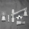 14 mm/18 mm weiblicher Glas-Öl-Reclaimer-Kit-Adapter für Glasbongs, Bohrinsel und Dab, abnehmbarer Bodenbehälter, Keck-Clip, Glaskuppel