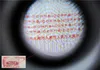 60 Fold Mini Microscope z jasnym fioletowym i białym LED Lights Lignier Lupa antyczne Ocena Przenośne szkło Lupa A660