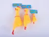 50pcs/lot Fast Shipping Yellow Mini Rubber Screaming Chicken Pet Dog Love Toy Squeak Squeaker Chew Gift 3 Sizes