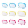 PVC Clear Women Makeup Cosmetic Bag Waterproof Transparent Make Up Organizer Storage Wash Travel Toiletry Accessories Supplies ZA2546