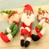 NEW XMAS bottle holder Red Wine Bottle Cover Bags Hug Santa Claus Snowman Dinner Table Decoration Home Christmas Party Decors IC554