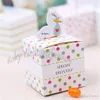 Darmowa dostawa! 50 sztuk Piękny Słoń Pudełka Favor Baby Shower Party Supplies Birthday Party Candy Box Decor Party Setting