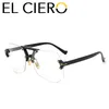 El Ciero Lunets de soleil de la mode de haute qualité pour hommes Lunettes de soleil de créateurs de créateurs MODERNES MODERNES ÉTALOTS PILOTES CEUISSEUR 3398863