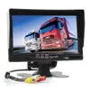 Sun Shade 7 inch TFT LCD Display Rear View Car Monitor + Waterproof IR Night Vision Rear View Camera Car Camera