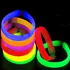 15 * 200mm multi colore bagliore di luce fluorescente bastoni braccialetto collana luce neon natale partito lampeggiante giocattolo ZA3975