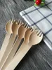 La forcella di legno da 6 pollici da 6 pollici da 6 pollici da 6 pollici può essere utilizzata come forchetta e cucchiaio per utilizzare un'insalata in legno usa e getta FORK9686522
