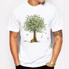 Funny Design Money Grows On Trees Printing T Shirt Men's Fashion Summer Short Sleeve Novelty Tee Tops Camisetas