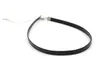 10st. Black Leather Chokers halsbandsladdtråd för DIY Craft Fashion Jewelry Gift W23324W