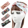 Women Boho Bohemian Party Cross Hair Head Flower Headband Bandana Accessory #R48