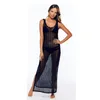 Fashion Casual Dresses Bikini Cover Up Apparel Sexy Lingeries Women Sex Mesh Dress Sexy Lingerie One Piece Long Dresses Sexy See-Through