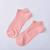 Venda Cor Sólida Vertical Doces Cores Algodão Meias Mulheres Hosiery Agulha Dupla Sweet Socke Sock LW005