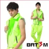 neon green vest.