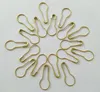 1000 pcs gourd shaped safety pin yellow, red, blue, white, green 5 colors for option free shipping