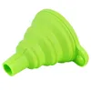 Petite Taille Silicone Gel Pliable Pliable Style Entonnoir Trémie Mini Entonnoir Professionnel Cuisine Outils Couleur Aléatoire