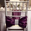 Europese bruiloft benodigdheden feest stoel decoratie stijl plastic strass wrap servet ring servetet gesp houder hotel