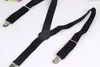 4 stycken Promotion Kids Toddlers Suspenders 2 5cm 65 cm Elastic Justerable 3 Clips-On Y-back Boys Girls 35 220o