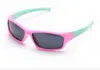 801 occhiali da sole per bambini lenti polarizzate occhiali da sole per bambini ragazzo silicone TR90 montatura flessibile occhiali da sole sportivi per bambini