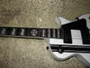 Custom Shop white Cross SW Electric Guitar Ebony fingerboard White and Black guitars from china