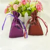 Pochettes à bijoux sacs à cordon tache sac cadeau sacs de bonbons au chocolat sacs cadeaux de noël en gros