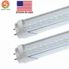 Lâmpadas LED Tubos 4 pés FT 4FT LED Tubo 18W 22 W T8 Luz Fluorescente 6500K Fábrica Branca Fábrica Atacado 28w LEDs Double Row