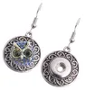 Quality Noosa Snaps Earrings Jewelry Interchangeable DIY Dangle Chandelier Earings Trend Jewellery Fit 12mm Snap Button