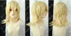 100 Brand New High Quality Fashion Picture full lace wigsgt Short Cosplay V home KAITO Brother blue turned Alice Wig W018416133
