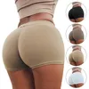 2017 Mode Lady Gym Shorts Hög midja Running Yoga Shorts Sexig Skulptur Styling Body Lift Andningsbara svettningsmedel Förhindra exponeringshistorier