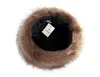 7 colors Women's Winter Faux Fur Cossak Russian Style Hat Warmer Ear Warmer Ladies Cap Beanie267O
