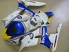 Kit de carénage en plastique ABS moulé par injection pour HONDA CBR1000RR 06 07 ensemble de carénages bleu blanc CBR1000RR 2006 2007 OT11