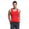 Whole- High Quality Men Tank Top 2016 100% Cotton Undershirt Bodybuilding Fitness Sleeveless Vest Fashion Clothing Men Tank To239B