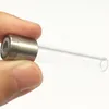 Honeybird Kits Quartz Tip Mini NC Glass Pipe Titanium nail Oil Rig Honeybird Concentrate Mini Glass Bong