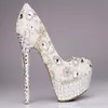 Elegante strass saltos stiletto sapatos de casamento borla sapatos de festa para senhoras sandálias de verão sapatos de noiva de casamento com alta quali259y