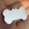 100pcslot Stainless Steel Bone Pet Dog ID Tags Blank Pet Name Tags for Large Dogs31837374065665