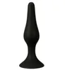 4 Typer Soft Silicone Anal Unisex Black Silicon Butt Plug Trainer Anal Sex Toy Vuxen Sex Produkt Erotisk Sexig G-Spot Onani