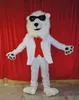 Alta calidad Real Pictures Deluxe White lion mascot costume anime disfraces publicidad mascotte Adult Size factory direct free shipping