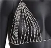 Fashion Brand Caw Crystal Bra Slave Harness Body chain Women rhinestone Choker Necklace Sexy Bikini Beach Body Jewelry 2017