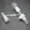 14mm 18mm Feminino Dropdown Reclaimer Adaptador De Vidro Vem com Vidro Dome Prego Keck Clipe para Bongs Oil Rig e Dab