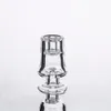 Retail 15.5mm Bowl Electric Diamond Knot Smoking Accessories Quartz Nail Double Stack Frosted Joint for 16mm Heating Coil for Oil Rigs at mr dabs