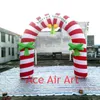 3 meters Wide Beautiful inflatable Christmas candy cane Arch for Christmas Hoiliday Decoration made in China