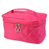 Wholesale- Makeup bag Square Cosmetic Bag Protable Travel Toiletry organizer Solid High capacity make up Bags Girls