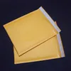 Vente en gros - Peerless 10 Pcs / set 90X130mm Enveloppes à bulles en papier kraft jaune Cadeaux Package Mailers