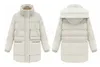 new winter thick down jackets white duck feather lamb wool imitation women's down coat outerwear parkas overcoa