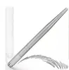 Hot 100Pcs silver professional permanent makeup pen 3D embroidery makeup manual pen tattoo eyebrow microblade free shipping