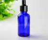 30 ml blauwe glazen druppelaar flessen met een kindbestendige dop en tip druppperessentiële olieklasfles cosmetica verpakking 30 ml 330PCS8911850