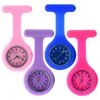 Fashion high-quality watches, silicone nurse pocket watch, chest table, pin hanging table, fashion a variety of colors style watches wholesa