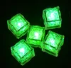 Mini LED Party Lights Square Color Changing LED ice cubes Glowing Ice Cubes Blinking Flashing Novelty Party Supply1795959