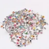 Kolorowe obrazy! 100 sztuk / partia Style Mieszane wzory pływające medalion Charm Alloy Charms do szkła Living Lockets Jewelry DIY
