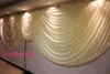 6 m swags valanche decorazioni per matrimoni Design di stilisti design da fondo per le tende tende per celebrazione performance Sfondo S8881337