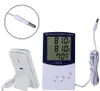 LCD-skärm Inomhus / Utomhus Digital termometer Hygrometer temperatur fuktighetsdisplay Vädermätare TA318 i Retail Box