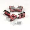 Freeshipping 50pcs /ロットステップスティックReprap Stetper Motor Driver Pololu A4988モジュール3Dプリンタ用ヒートシンク